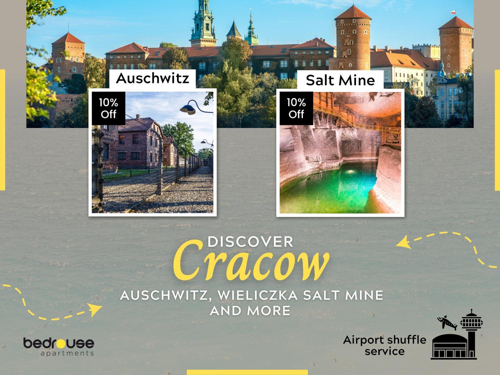 קרקוב Large 75 M2 Apartment For 6 Guests Next To Wawel Castle מראה חיצוני תמונה